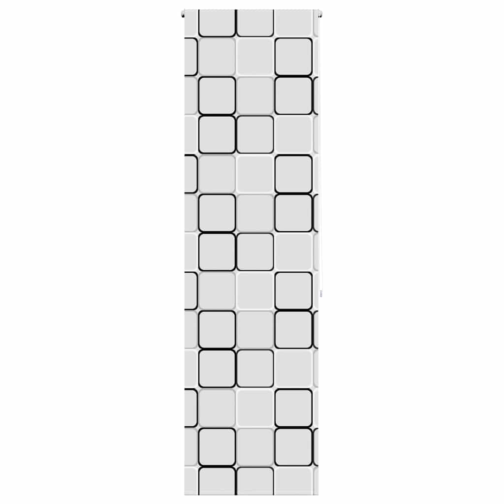 Tenda a Rullo Doccia 70x240 cm Larghezza Tessuto 66 cm