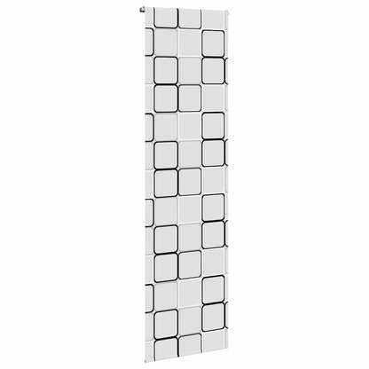 Tenda a Rullo Doccia 70x240 cm Larghezza Tessuto 66 cm