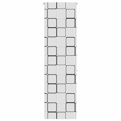 Tenda a Rullo Doccia 80x240 cm Larghezza Tessuto 76 cm