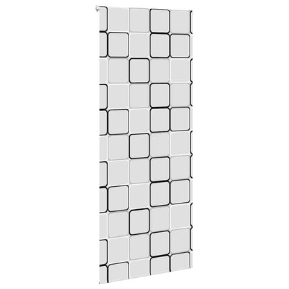 Tenda a Rullo Doccia 90x240 cm Larghezza Tessuto 86 cm