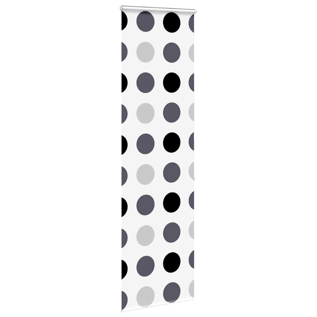 Tenda a Rullo per Doccia Cassonetto 80x240 cm Larghezza Tessuto