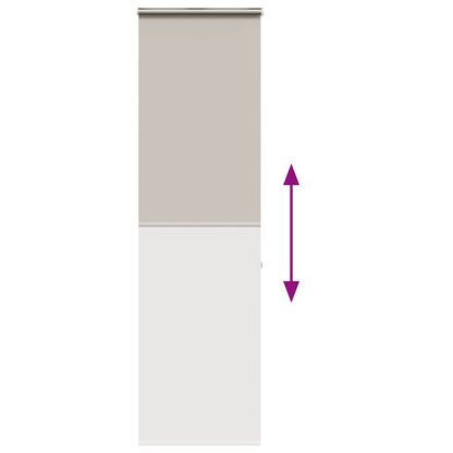 Tenda a Rullo per Doccia Cassonetto 60x240 cm Larghezza Tessuto
