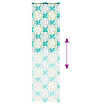 Tenda a Rullo per Doccia Cassonetto 60x240 cm Larghezza Tessuto