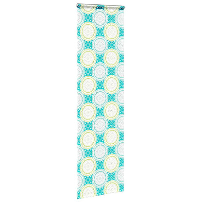 Tenda a Rullo per Doccia Cassonetto 80x240 cm Larghezza Tessuto