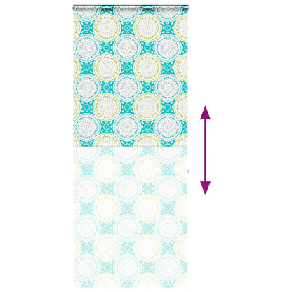 Tenda a Rullo Doccia Cassonetto 90x240 cm Larghezza Tessuto