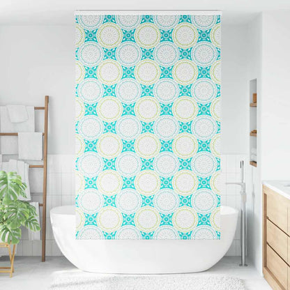 Tenda a Rullo Doccia con Cassonetto 130x240cm Larghezza Tessuto