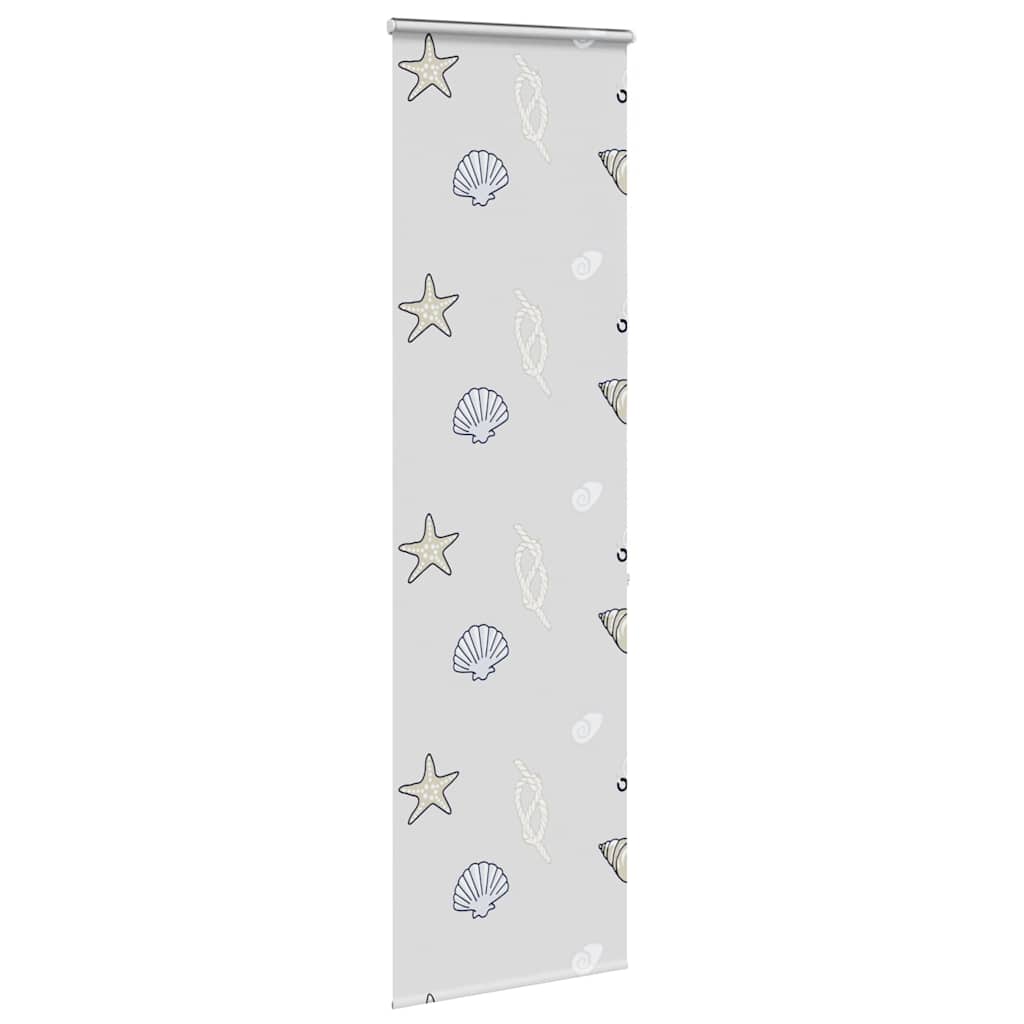 Tenda a Rullo Doccia con Cassonetto 70x240 cm Larghezza Tessuto