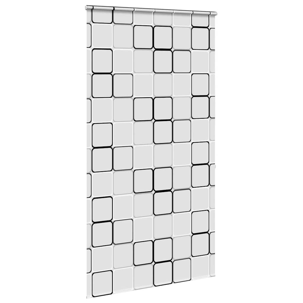 Tenda a Rullo Doccia con Cassonetto 130x240cm Larghezza Tessuto