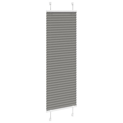 Tenda Plissettata Antracite 40x100 cm Larghezza Tessuto 39,4 cm
