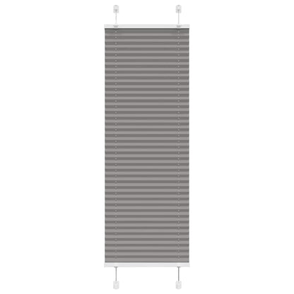 Tenda Plissettata Antracite 50x100 cm Larghezza Tessuto 49,4 cm