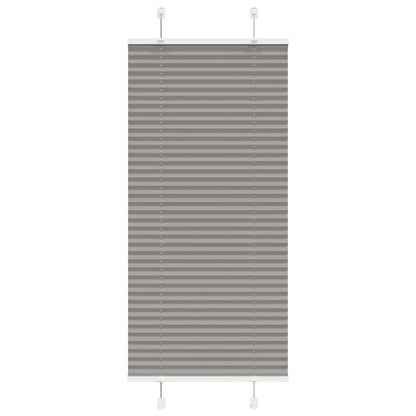 Tenda Plissettata Antracite 55x100 cm Larghezza Tessuto 54,4 cm