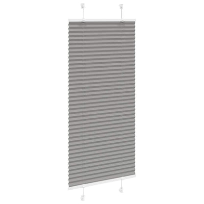 Tenda Plissettata Antracite 65x150 cm Larghezza Tessuto 64,4 cm