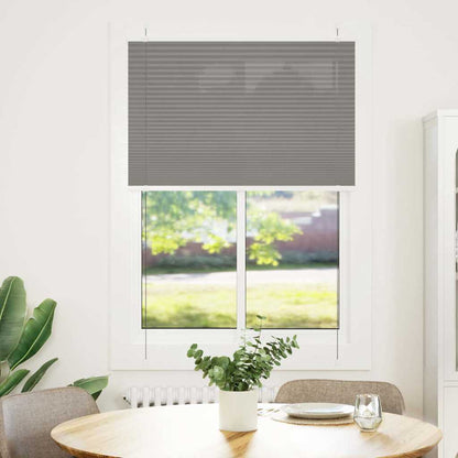 Tenda Plissettata Antracite 95x150 cm Larghezza Tessuto 94,4 cm