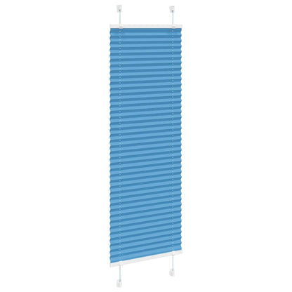 Tenda Plissettata Blu 50x100 cm Larghezza Tessuto 49,4 cm