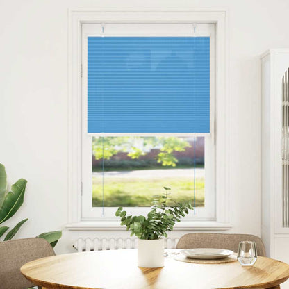 Tenda Plissettata Blu 70x100 cm Larghezza Tessuto 69,4 cm