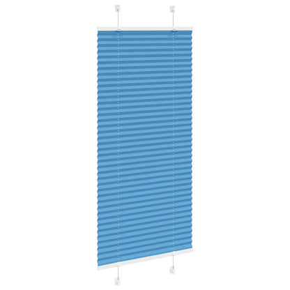 Tenda Plissettata Blu 60x150 cm Larghezza Tessuto 59,4 cm