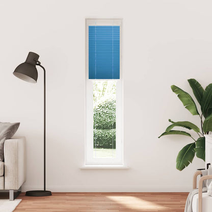 Tenda Plissettata Blu 45x200 cm Larghezza Tessuto 44,4 cm