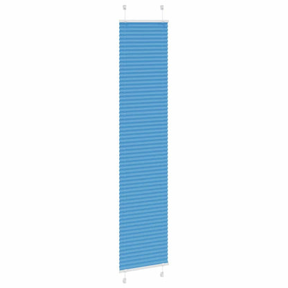 Tenda Plissettata Blu 45x200 cm Larghezza Tessuto 44,4 cm