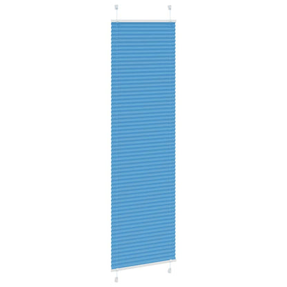 Tenda Plissettata Blu 55x200 cm Larghezza Tessuto 54,4 cm