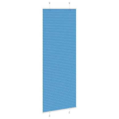 Tenda Plissettata Blu 70x200 cm Larghezza Tessuto 69,4 cm