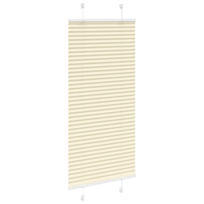 Tenda Plissettata Crema 60x150 cm Larghezza Tessuto 59,4 cm