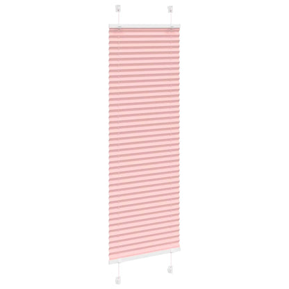 Tenda Plissettata Rosa 50x100 cm Larghezza Tessuto 49,4 cm