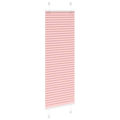 Tenda Plissettata Rosa 50x150 cm Larghezza Tessuto 49,4 cm