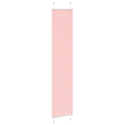 Tenda Plissettata Rosa 50x200 cm Larghezza Tessuto 49,4 cm