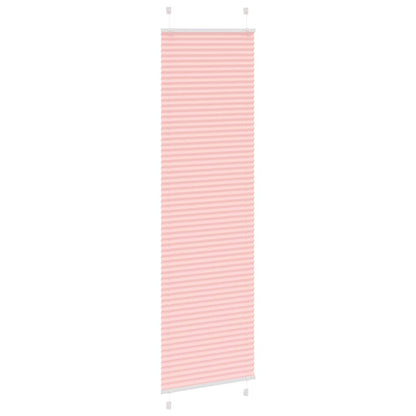 Tenda Plissettata Rosa 55x200 cm Larghezza Tessuto 54,4 cm