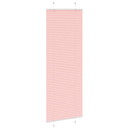 Tenda Plissettata Rosa 80x200 cm Larghezza Tessuto 79,4 cm
