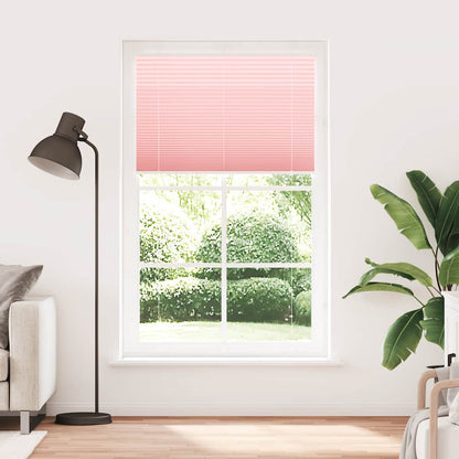 Tenda Plissettata Rosa 115x200 cm Larghezza Tessuto 114,4 cm