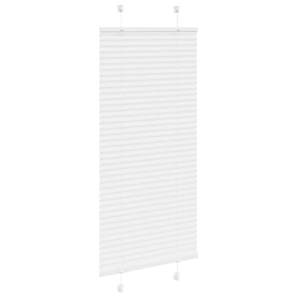Tenda Plissettata Bianca 60x100 cm Larghezza Tessuto 59,4 cm