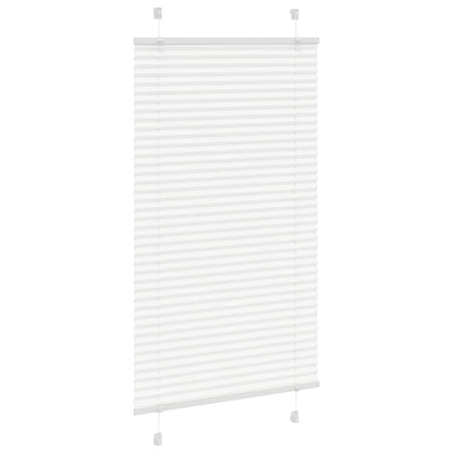 Tenda Plissettata Bianca 70x100 cm Larghezza Tessuto 69,4 cm