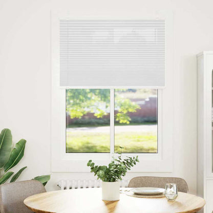Tenda Plissettata Bianca 100x150 cm Larghezza Tessuto 99,4 cm