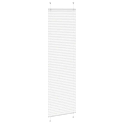 Tenda Plissettata Bianca 65x200 cm Larghezza Tessuto 64,4 cm