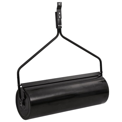 Rullo da Giardino con Aeratore a Morsetti Nero 63 L in Ferro