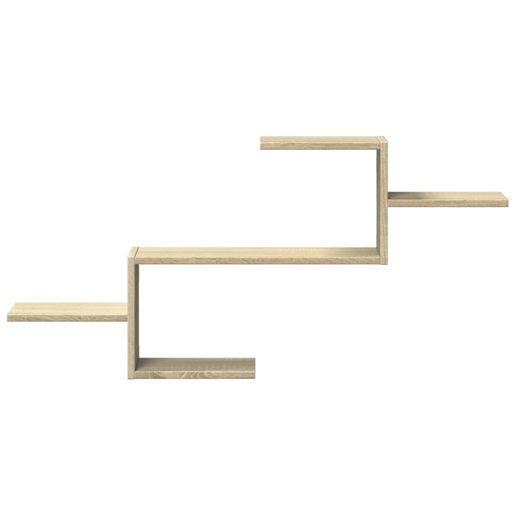 Scaffale a Parete Rovere Sonoma 104x15x49 cm in Truciolato