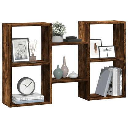 Mensola a Muro Rovere Fumo 96x18x60 cm in Truciolato