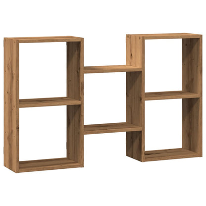 Scaffale a Parete Rovere Artigianale 96x18x60 cm in Truciolato