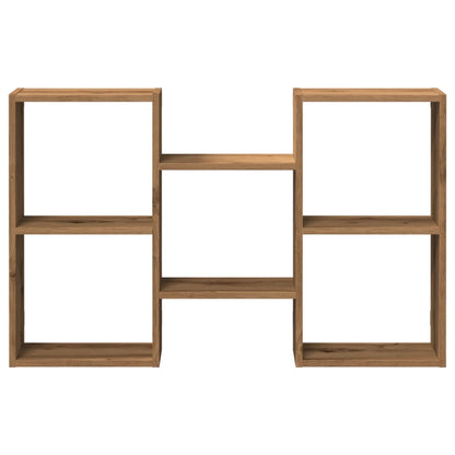 Scaffale a Parete Rovere Artigianale 96x18x60 cm in Truciolato