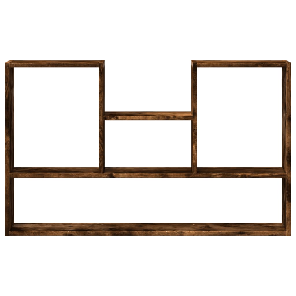 Mensola a Muro Rovere Fumo 99x15x60 cm in Truciolato