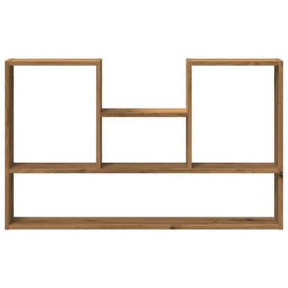 Scaffale a Parete Rovere Artigianale 99x15x60 cm in Truciolato