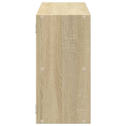 Scaffale a Parete Rovere Sonoma 100x25x50 cm Legno Multistrato