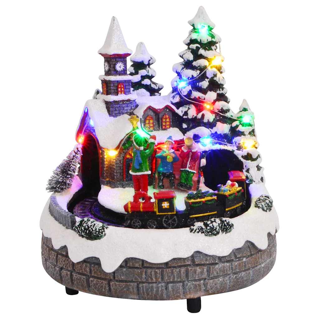 Tavolo di Natale Multicolore 16 x 16 x 19 cm Resina