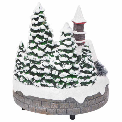 Tavolo di Natale Multicolore 16 x 16 x 19 cm Resina