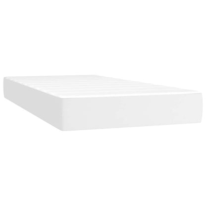 Materasso a Molle per Bambini RigiditÃ  Media Bianco 80x160 cm in Tessuto