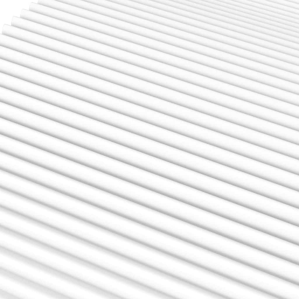 Materasso in Schiuma Bianco 120x210 cm Durezza H2 H3