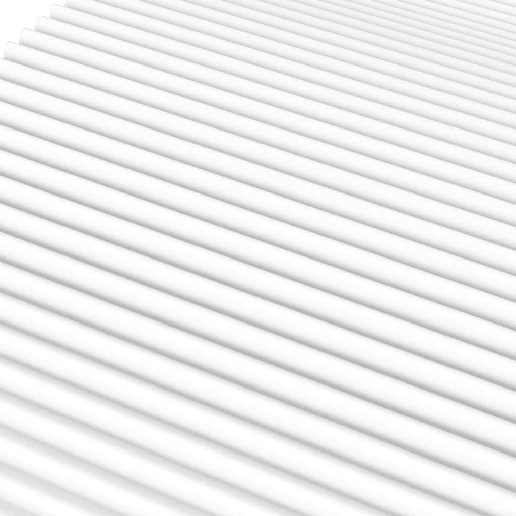 Materasso in Schiuma Bianco 90x220 cm Durezza H2 H3