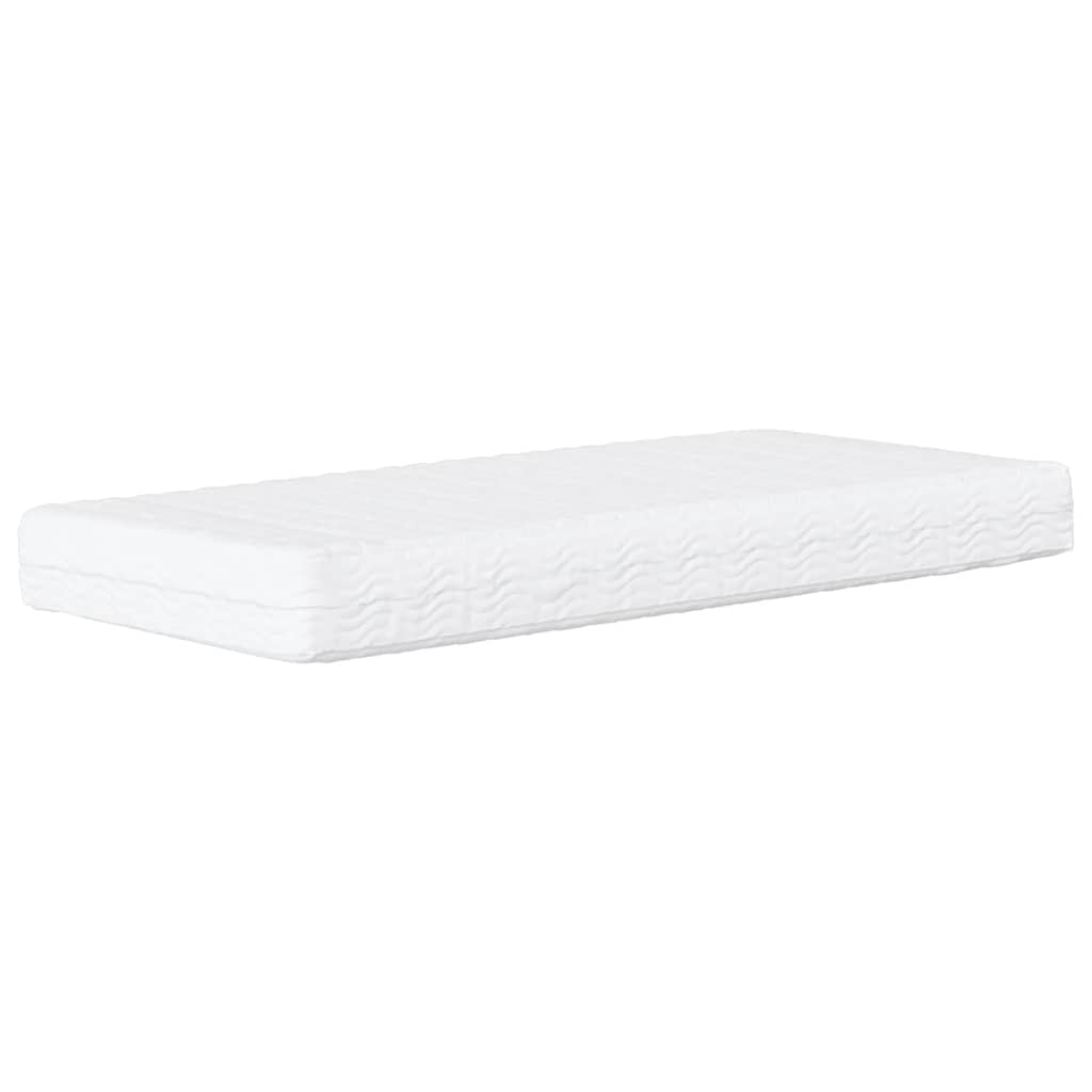 Materasso in Schiuma Bianco 100x220cm Durezza H2 H3