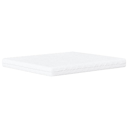 Materasso in Schiuma Bianco 160x220 cm Durezza H2 H3